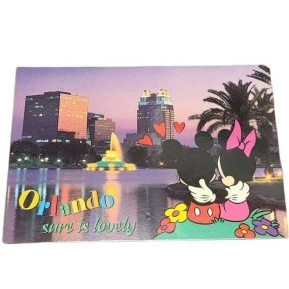 Mickey mouse and friends Florida postcards set of 10 Vintage - Picture 3 of 11